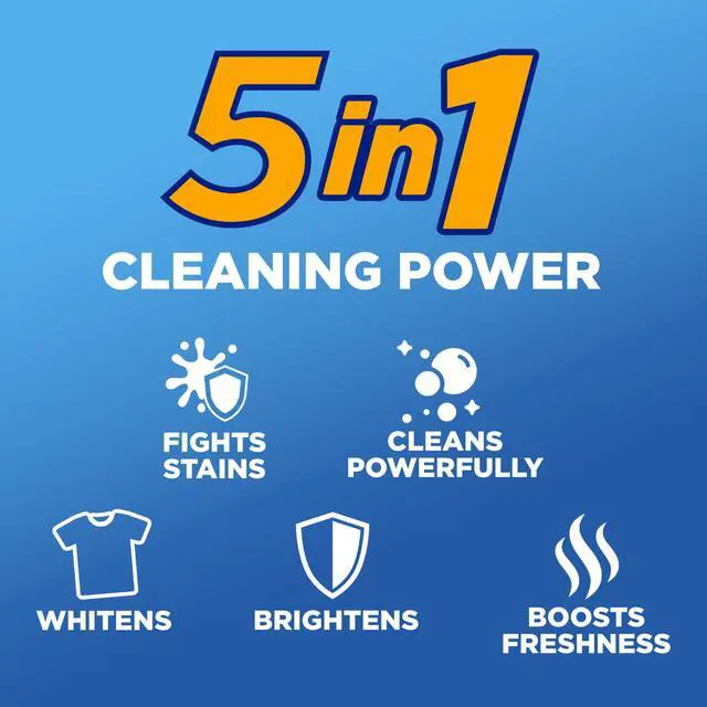 Alt view image 3 of 6 - ARM & HAMMER Plus OxiClean Clean Meadow, 77 Loads Liquid Laundry Detergent, 100.5 fl oz