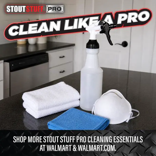 Alt view image 5 of 7 - (3 pack) Stout Stuff Plastic Wide Mouth Empty Spray Bottle, Holds 32oz