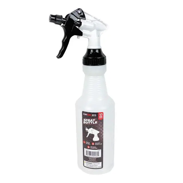 Alt view image 7 of 7 - (3 pack) Stout Stuff Plastic Wide Mouth Empty Spray Bottle, Holds 32oz