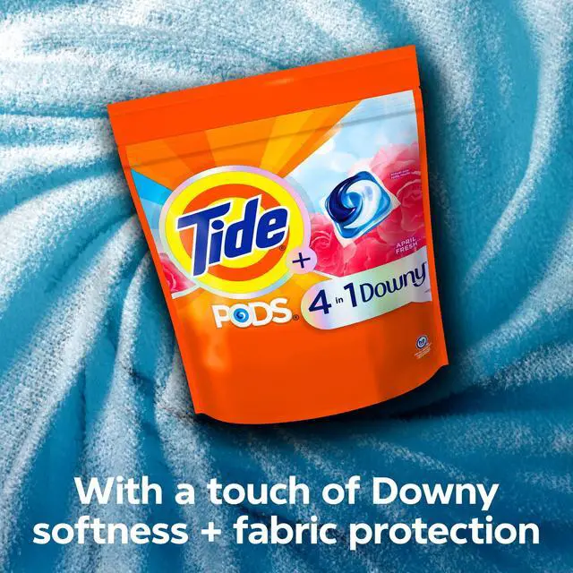 Alt view image 5 of 7 - Tide PODS Laundry Detergent Pacs with a Touch of Downy Freshness, 3X Cleaning Power, 11 Count