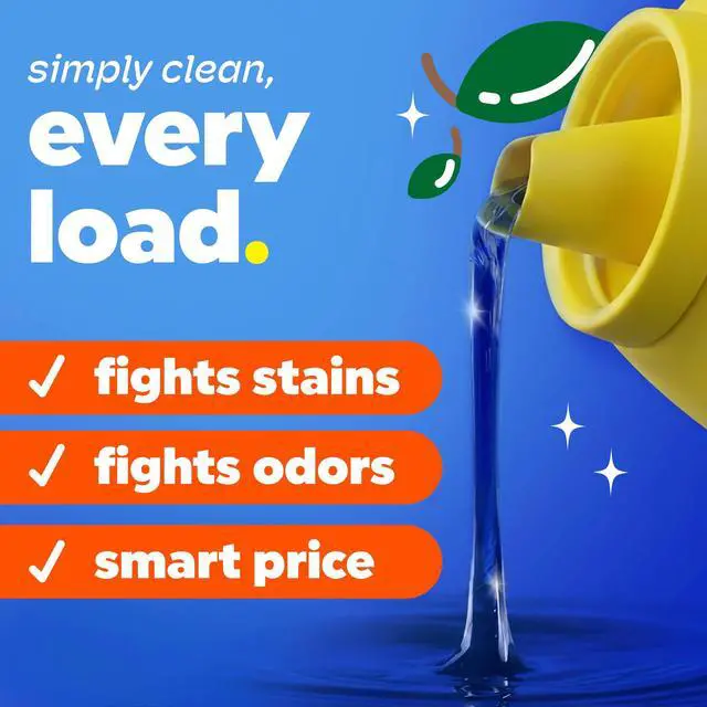 Alt view image 6 of 7 - Tide Simply Liquid Laundry Detergent, Daybreak Fresh Scent, 85 Loads, 107 fl oz, All-In-One Detergent