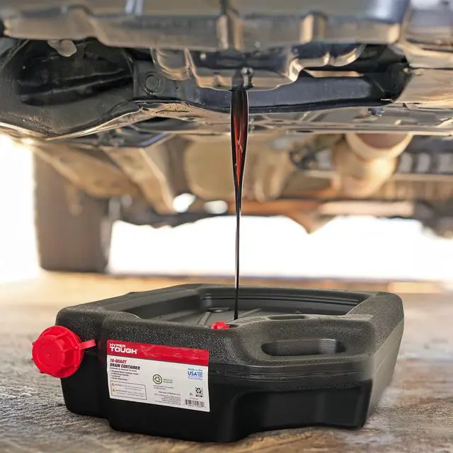 Alt view image 2 of 7 - Hyper Tough 16-Quart Automotive Drain Pan Container
