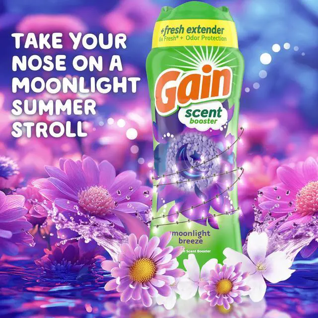Alt view image 3 of 7 - Gain Fireworks Laundry Scent Booster Beads, Moonlight Breeze Scent, 12.2 oz