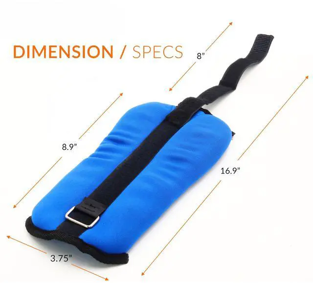 Alt view image 4 of 12 - Tone Fitness Ankle/Wrist Weights | Mulitple options