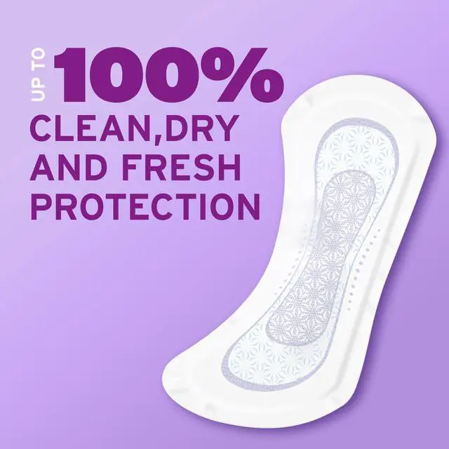 Alt view image 6 of 6 - Poise Daily Liners, Incontinence Panty Liners for Bladder Leaks, 2 Drop Very Light Absorbency, Regular Length, 30 Count of Pantiliners, Packaging May Vary