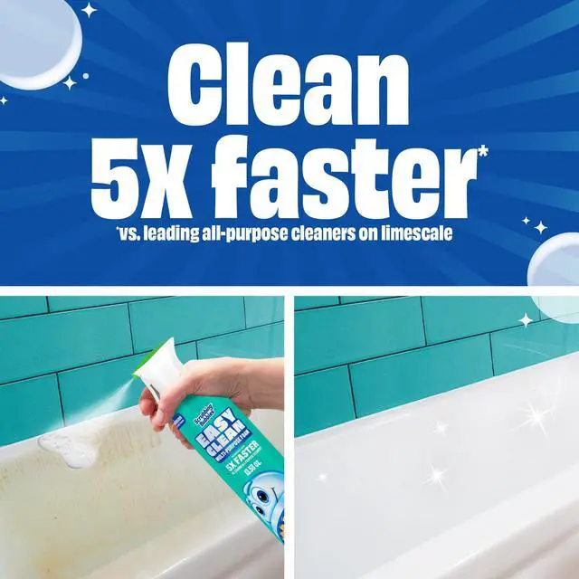 Alt view image 2 of 14 - Scrubbing Bubbles Easy Clean Foaming Multipurpose Bathroom Cleaner, Continuous Spray Bottle, Fast Acting Foam, 13.58 Ounce