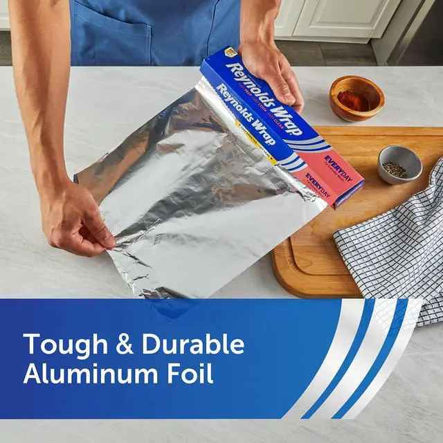 Alt view image 4 of 7 - Reynolds Wrap Everyday Strength Aluminum Foil Roll, 12 Inch Wide, 30sq ft