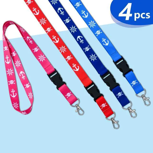 Alt view image 3 of 7 - Cruise Lanyards, 4 Pack Waterproof Lanyards with ID Badge Reel Holder, Detachable Buckle for Ship Key Cards, Cruise Ship Essentials