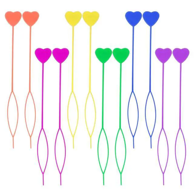 Alt view image 7 of 7 - COMNICO 12pcs Quick Beader for Hair Braids Loading Beads Braid Stringer Ponytail Maker Plastic Hair Tail Beading Tools Kit for Kids Girls (Colorful)