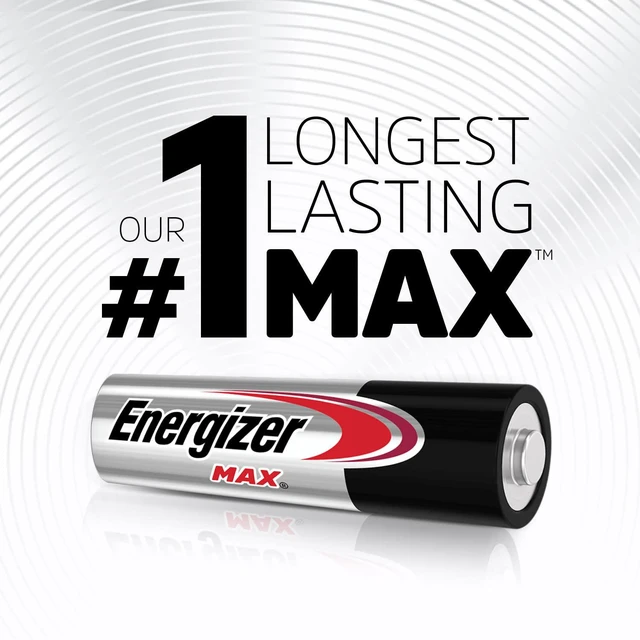 Alt view image 3 of 6 - Energizer MAX AA Alkaline Batteries, 4 Count
