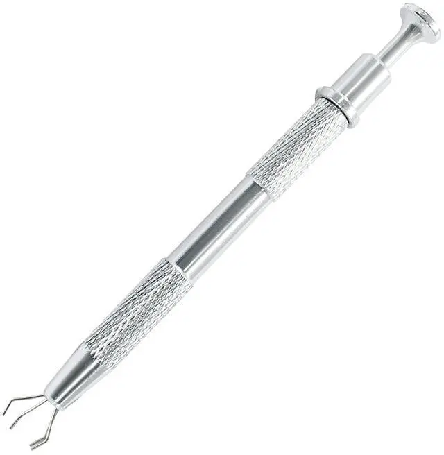 Main image of Hordion 4-Claw Pick up Tool, Stainless Steel, Silver