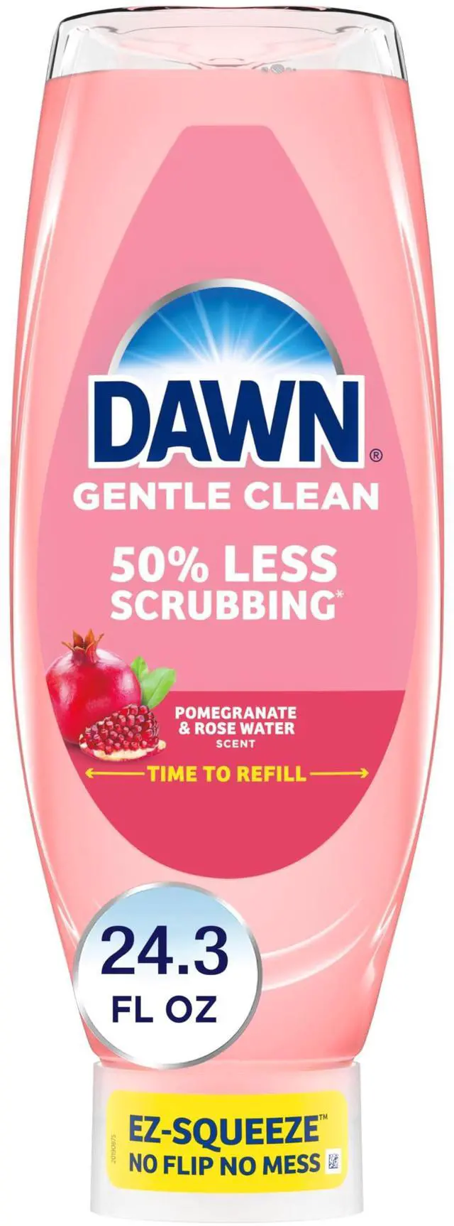 Main image of Dawn Gentle Clean EZ-Squeeze Dishwashing Liquid Dish Soap, Pomegranate and Rose Water Scent 24.3 fl oz