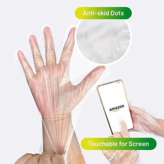 Alt view image 7 of 7 - Disposable TPE Cooking Gloves, Ideal for Cleaning and Food Prep, Latex & Powder Free, Food safe