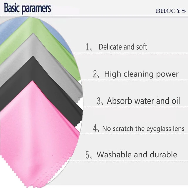 Alt view image 5 of 7 - Glasses Cleaning Cloths(12 pcs),Microfiber Eyeglass Cleaner Cloth, Lens Wipes Cloth for Cleaning Eyeglasses, Cell Phones, Screens, Lenses, Electronics and All Delicate Surface