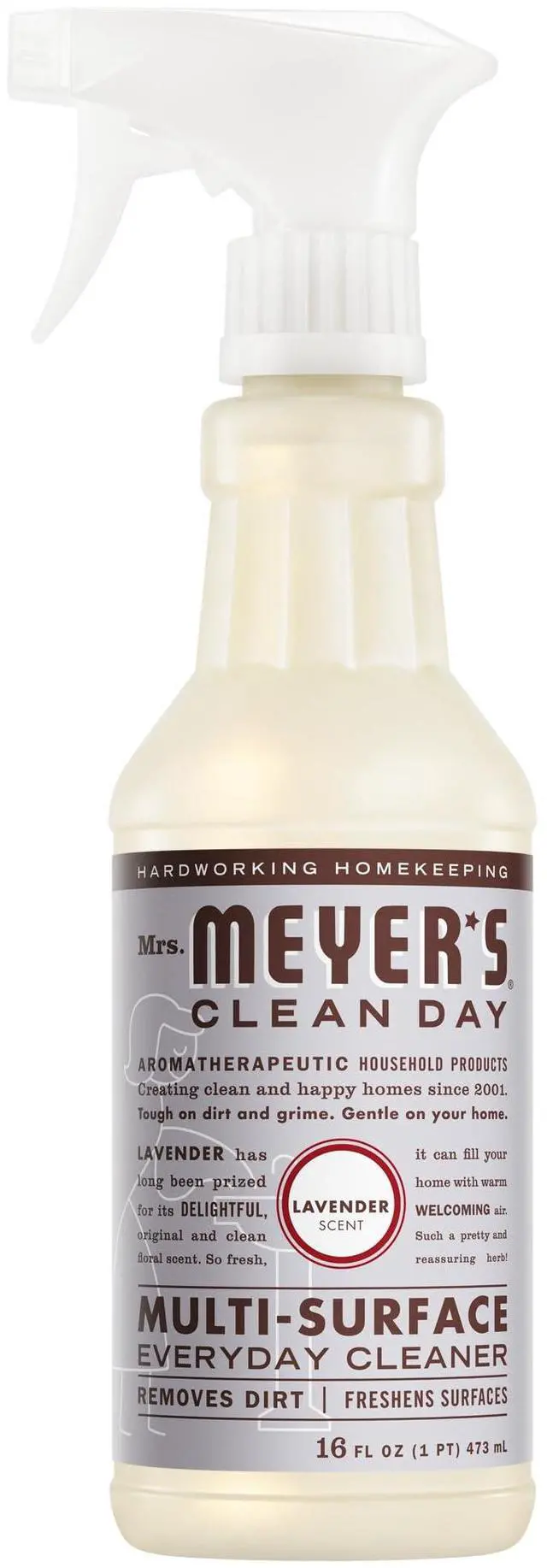 Main image of Mrs. Meyer's Clean Day All-Purpose Cleaner Spray, Lavender, 16 fl oz