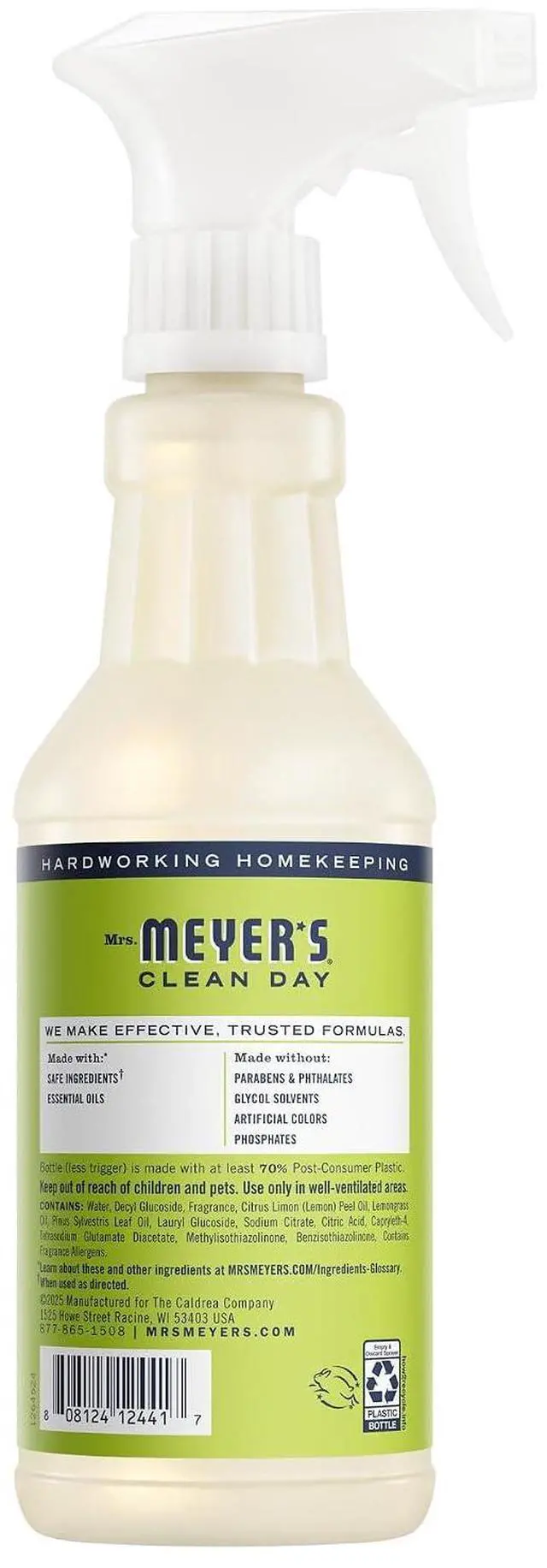 Alt view image 3 of 6 - Mrs. Meyer's Clean Day Multi-Surface Cleaner, Lemon Verbena, 16fl oz