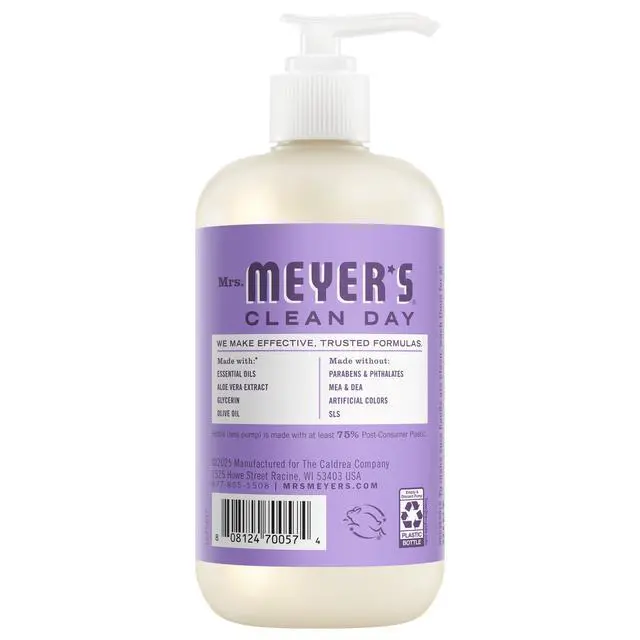 Alt view image 2 of 6 - Mrs. Meyer's Clean Day Hand Soap, Lilac Scent, 12.5 fl oz Bottle