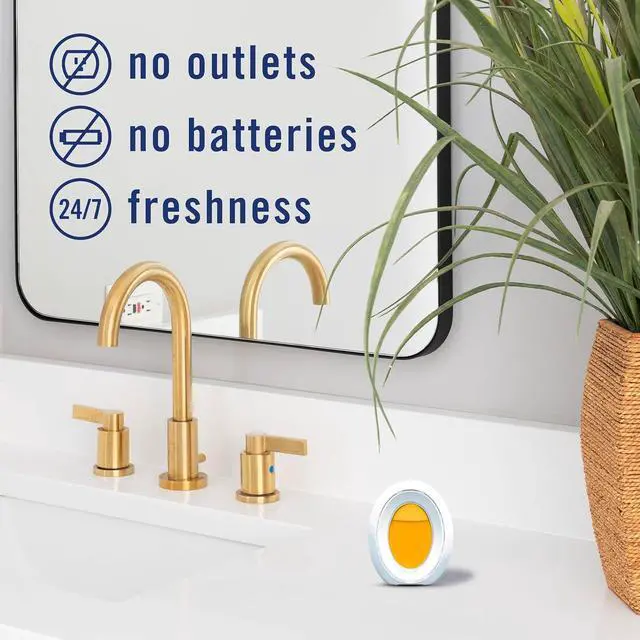 Alt view image 2 of 7 - Febreze Small Spaces Air Freshener, Odor-Fighting, Plug In Alternative, Air Fresheners for Home and Bathroom and Kitchen, Closet Air Fresheners, Hawaiian Aloha Scent, 2 Count