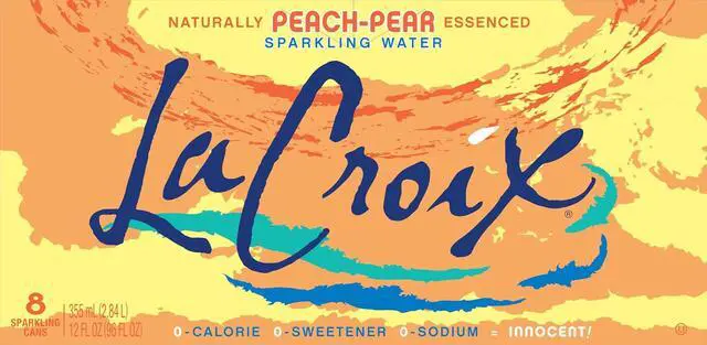 Alt view image 3 of 6 - La Croix, Water Sparkling Peach Pear, 8 Pack, 12 Fl Oz