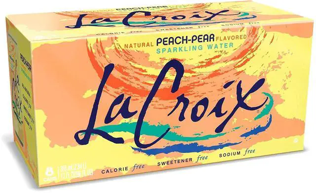 Alt view image 2 of 6 - La Croix, Water Sparkling Peach Pear, 8 Pack, 12 Fl Oz