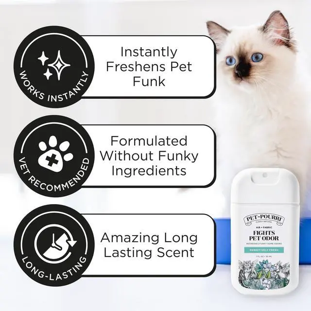 Alt view image 7 of 7 - Pet-Pourri Pocket Deodorizer Spray, Pawsitively Fresh, 1 Fl Oz