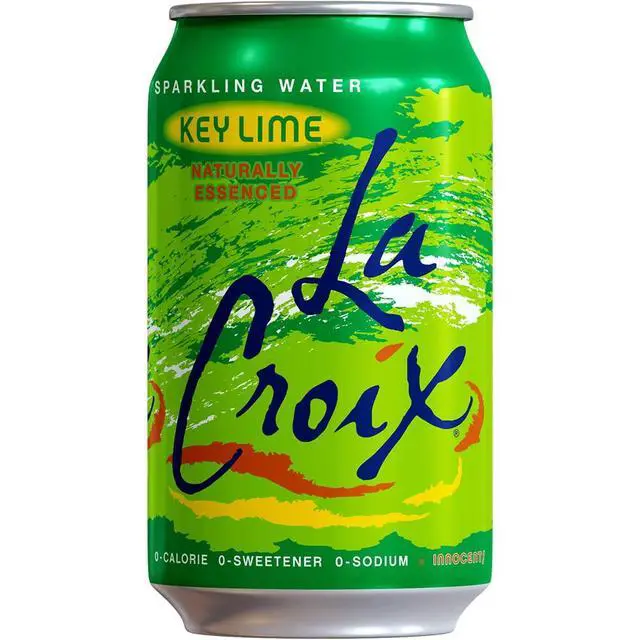 Alt view image 2 of 6 - La Croix Sparkling Water, Key Lime, 12 Fl Oz (pack of 8)