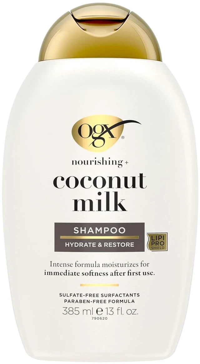 Main image of OGX Nourishing + Coconut Milk Moisturizing Shampoo, 13 fl oz