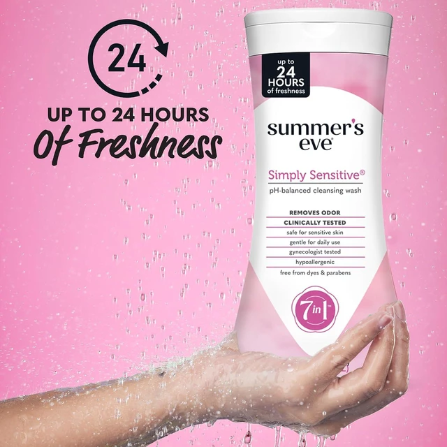 Alt view image 4 of 6 - Summer's Eve All-Over Daily Feminine Wash, Simply Sensitive, 15 Fl Oz