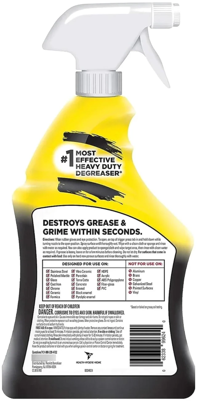 Alt view image 2 of 7 - Easy-Off Heavy Duty Degreaser Spray, Kitchen Cleaner, 32oz