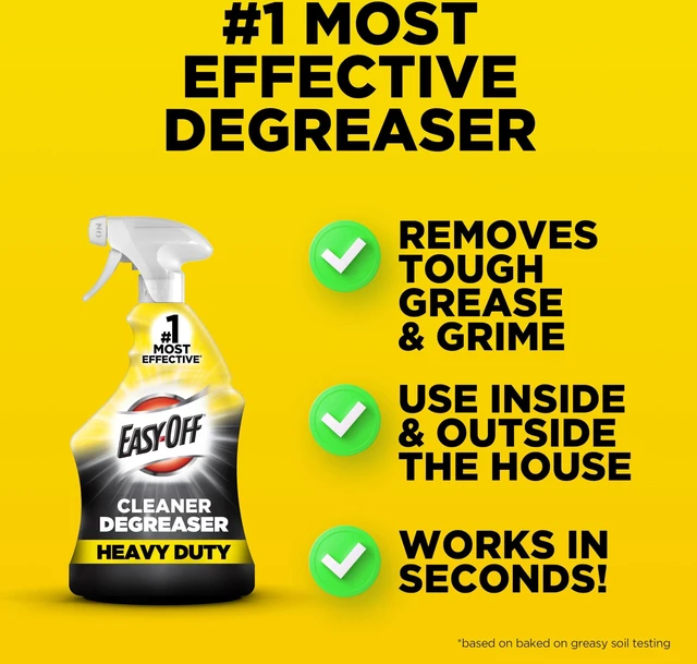 Alt view image 5 of 7 - Easy-Off Heavy Duty Degreaser Spray, Kitchen Cleaner, 32oz
