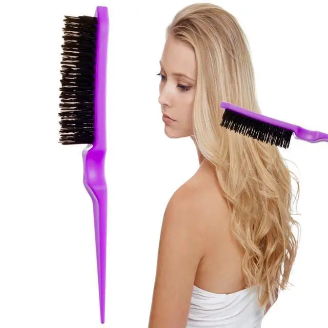 Alt view image 3 of 7 - ZVOREI 8PS Comb Hair Brushes Set, Purple