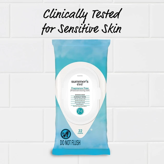 Alt view image 3 of 6 - Summer's Eve Gentle Feminine Wipes, Fragrance Free, 32 Count