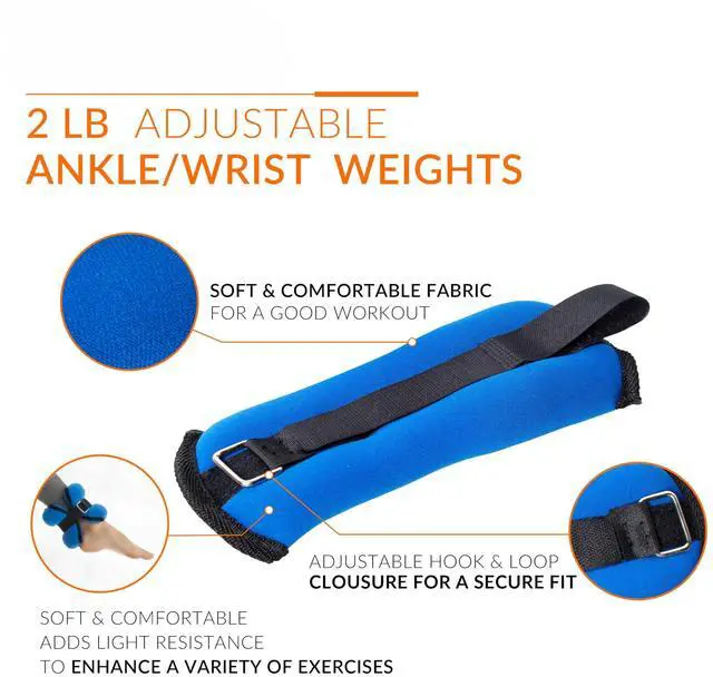 Alt view image 9 of 12 - Tone Fitness Ankle/Wrist Weights | Mulitple options