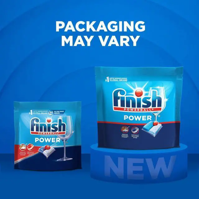 Alt view image 6 of 7 - Finish Power Dishwasher Pods, No Pre-Rinse Dishwasher Detergent Tabs Soap, Deep Clean, 18 Count