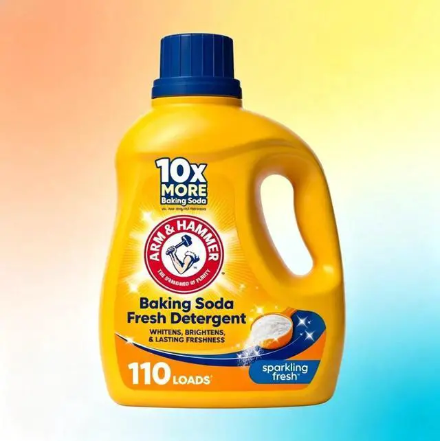 Main image of ARM & HAMMER Baking Soda Fresh Liquid Laundry Detergent, 110 Fl Oz 110 Loads,Best Seller