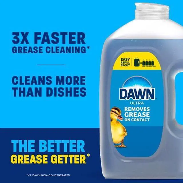 Alt view image 3 of 3 - ICUTE-Dawn Ultra, Refill Jug Dish Soap Apple Blossom, 67oz,Best Seller