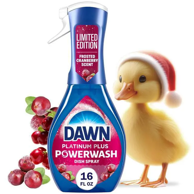 Alt view image 3 of 5 - Dawn Powerwash Spray, Dish Soap, Dishwashing Liquid, Cranberry Scent, 1 Starter Kit, 16 fl oz