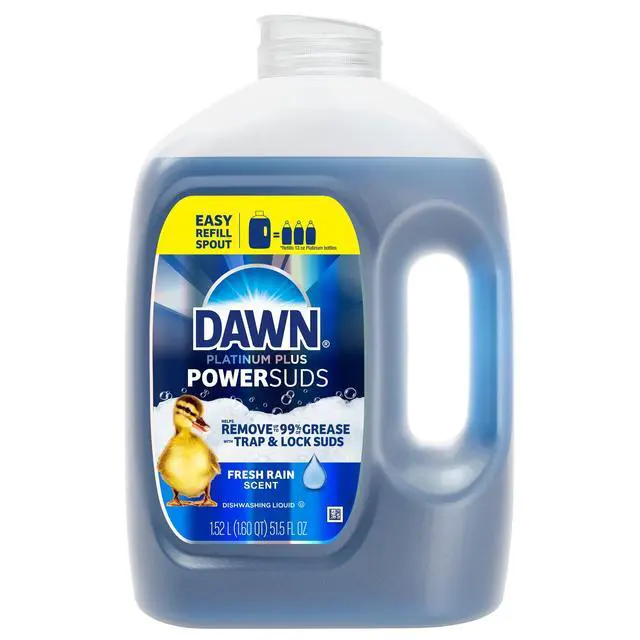 Alt view image 5 of 5 - ICUTE-Dawn Platinum Plus, Liquid Dish Soap, 51.5 oz. Bottle