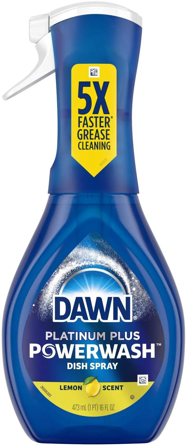 Main image of ICUTE-Dawn Platinum Powerwash Dish Spray, Dish Soap, Lemon Starter Kit, 16 fl oz
