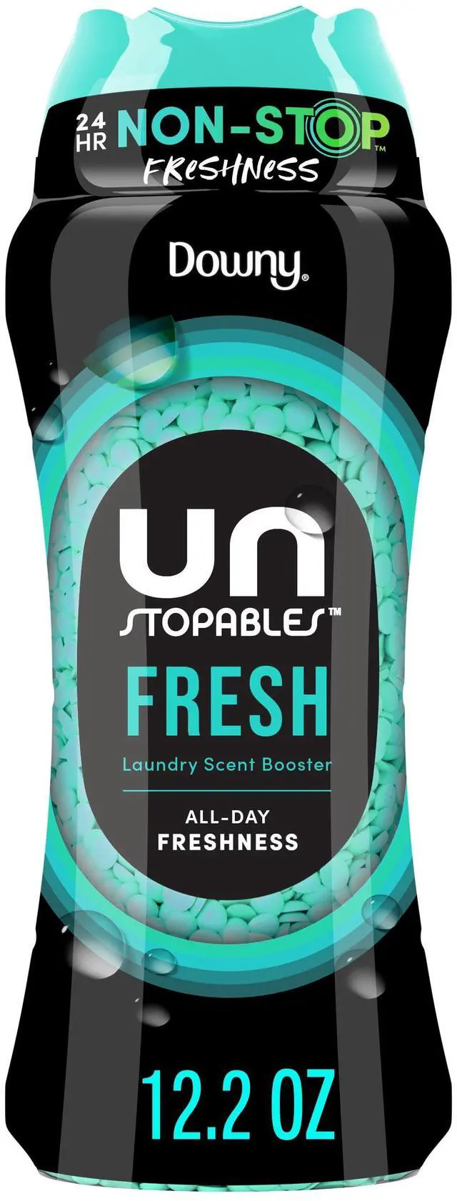Main image of ICUTE-Downy Unstopables In-Wash Scent Booster Laundry Beads, Fresh Scent, 12.2 oz
