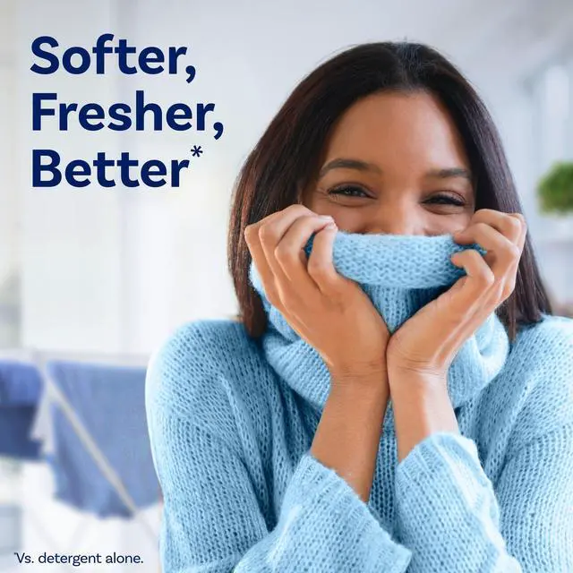 Alt view image 4 of 6 - ICUTE-Downy Liquid Laundry Fabric Softener and Conditioner, Cool Cotton Scent, 140 fl oz, 190 Loads