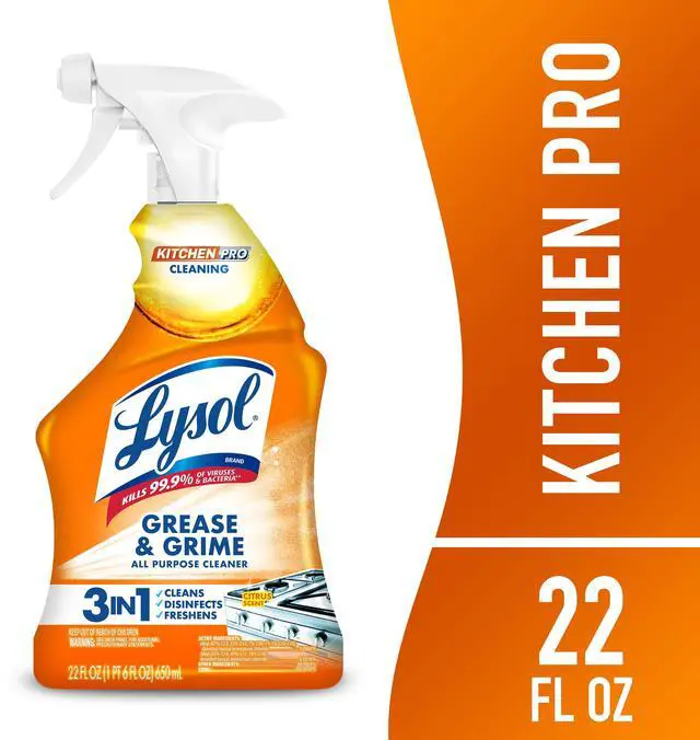 Alt view image 2 of 5 - ICUTE-LYSOL® Kitchen Pro Antibacterial Cleaner - Trigger 9/22 fl oz.