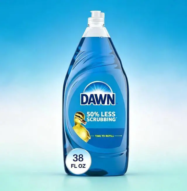 Main image of ICUTE-Dawn Ultra Dish Soap Liquid, Dishwashing Liquid, Grease Removal, Original, 38oz