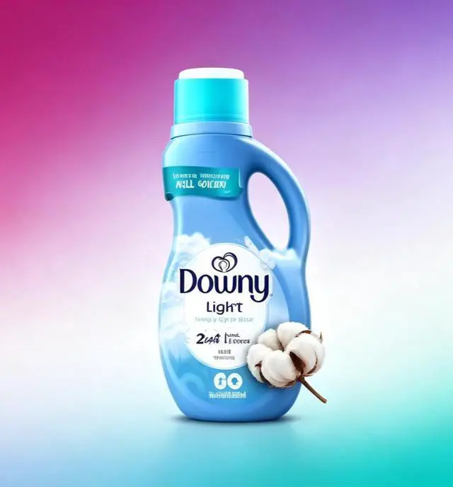 Alt view image 2 of 7 - ICUTE-Downy Liquid Laundry Fabric Softener and Conditioner, Cool Cotton Scent, 44 fl oz, 60 Loads