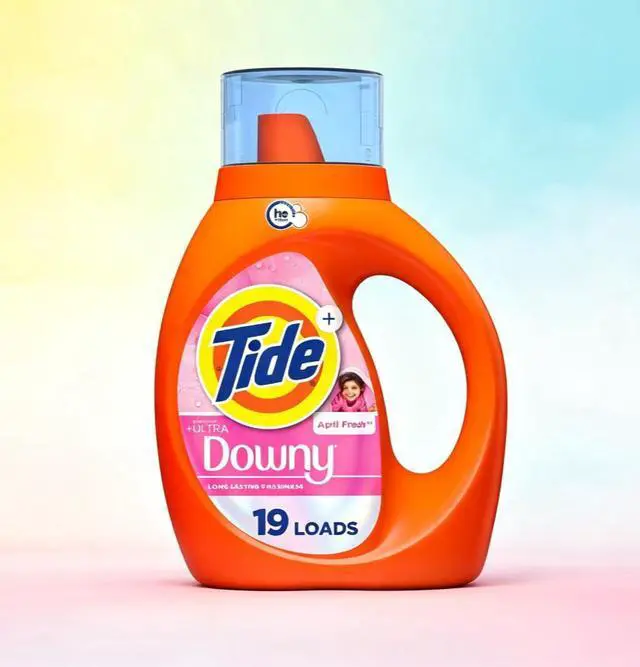 Main image of ICUTE-Tide Laundry Detergent Liquid Plus a Boost of Ultra Downy, April Fresh Scent, 27 fl oz, 19 Loads