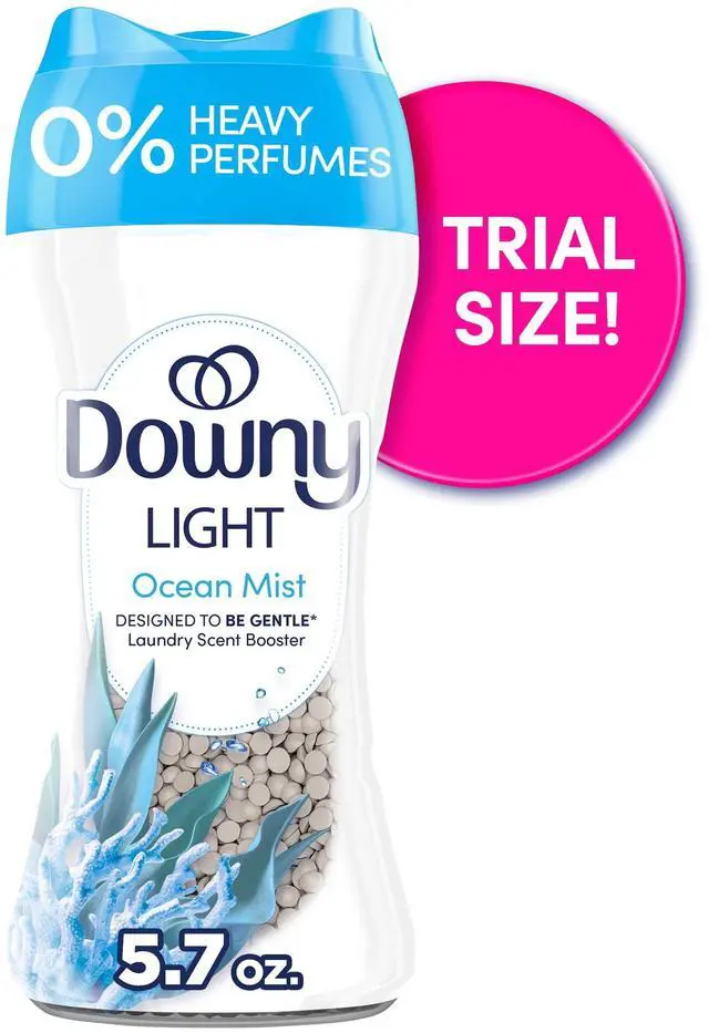 Main image of ICUTE-Downy Laundry Scent Beads, Light In-Wash Scent Booster, No Heavy Perfumes, Ocean Mist Scent, 5.7 oz