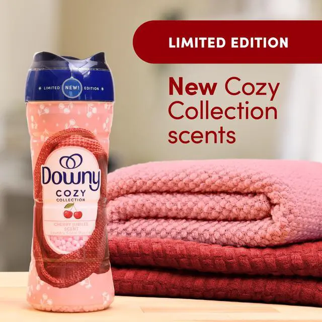 Alt view image 2 of 4 - ICUTE-Downy Cozy Collection In-Wash Laundry Scent Booster Beads, Cherry Jubilee Scent, 7.8 oz