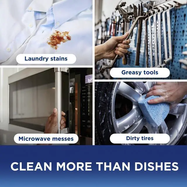 Alt view image 3 of 5 - ICUTE-Dawn Platinum EZ-Squeeze Dish Soap Liquid, Dishwashing Liquid, Grease Removal, Fresh Rain, 24.3oz