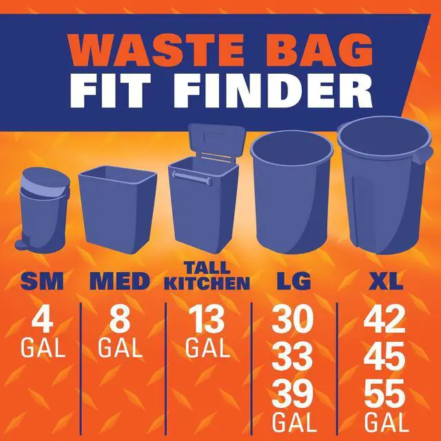 Alt view image 4 of 6 - ICUTE-Hefty Ultra Strong 30 Gallon Trash Bags, Black Large Trash Bags, Fabuloso Scent, 20 Bags
