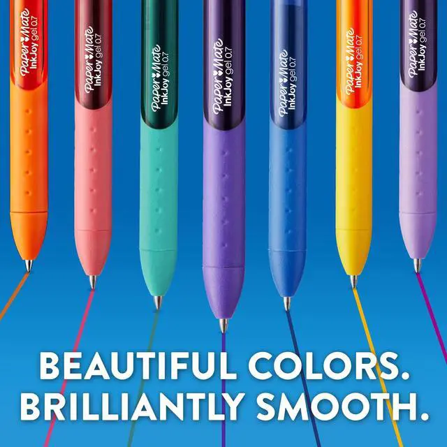Alt view image 4 of 5 - ICUTE-Paper Mate InkJoy Gel Pens, Candy Pop Colors, Medium (0.7mm) Point, Retractable, 4 Count